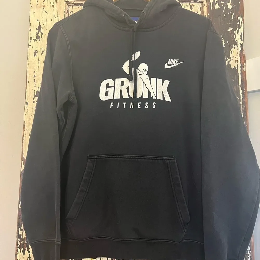 Nike Rob Gronkowski Gronk Fitness Blue Label Hoodie. Men’s size M.